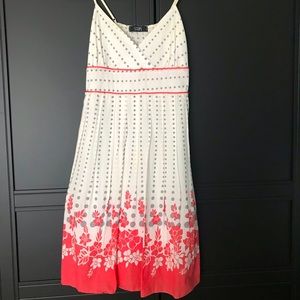 Floral spaghetti strap dress